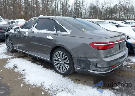 2019 Audi A8 L 55 from USA, damaged, VIN WAU8DAF81KN009528